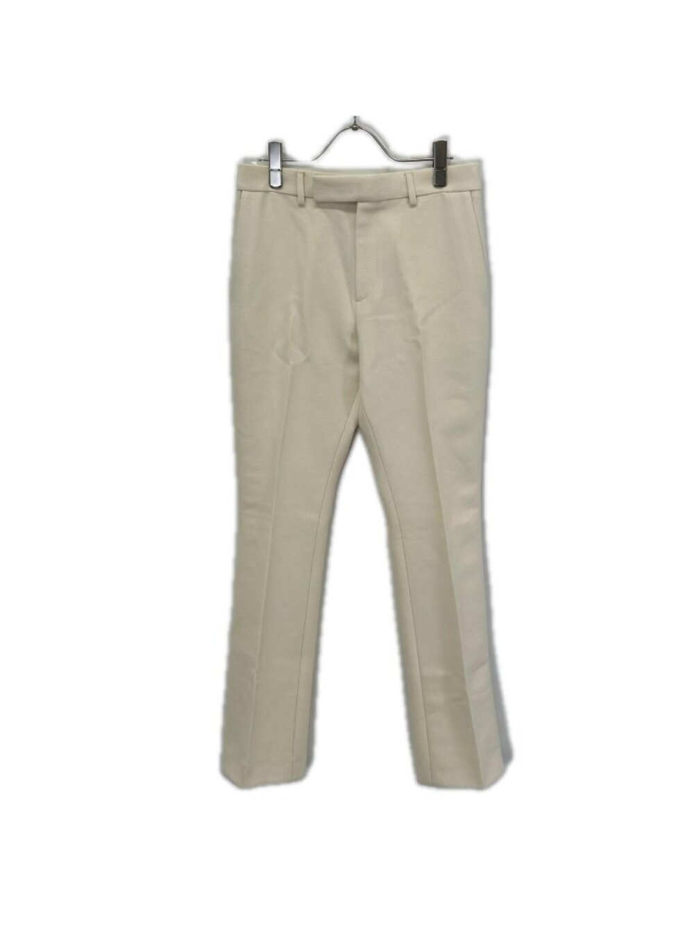 Celine Ivory Mohair Blend Trousers Pants 44